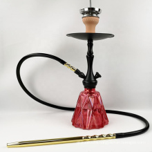 2019 new design narguile saudi arabia hookah shisha with black stem amy deluxe hookah